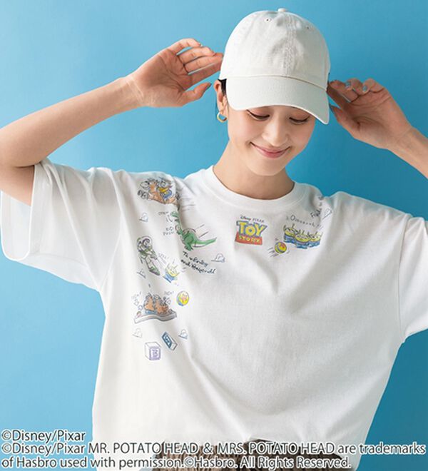 「＜Ｄｉｓｎｅｙ＞綿混素材ゆるっとＴシャツ（カットソー）」｜詳細画像
