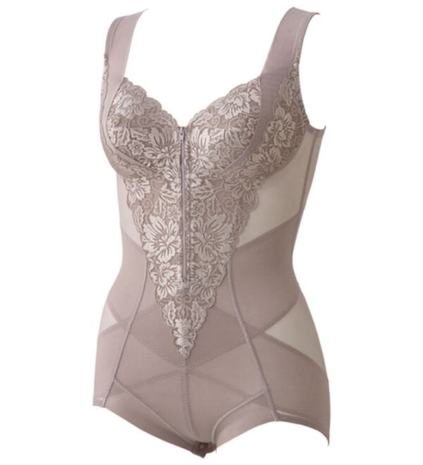 「【２色組】軽やかメイクボディスーツ（ボディスーツ・シェイパー）」｜詳細画像