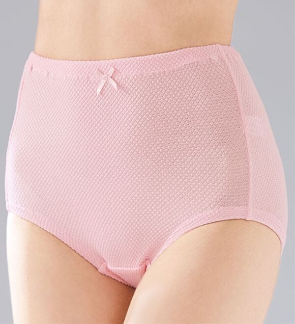 「【３色組】脱ぎ着が簡単！綿混のび～るらくらくブラ・ショーツ（ブラジャー）」｜詳細画像