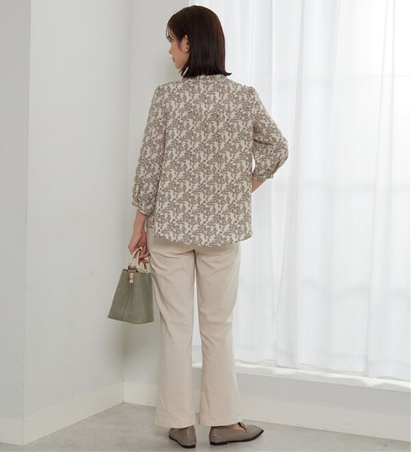 BELLUNA（ベルーナ）の「ケープ風デザインブラウス（ブラウス）」｜詳細画像