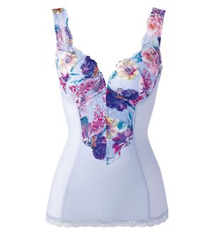 YU'NOW（ユナウ）の「バストメイクも叶える美ボディシェイパー（ボディスーツ・シェイパー）」｜ブルー