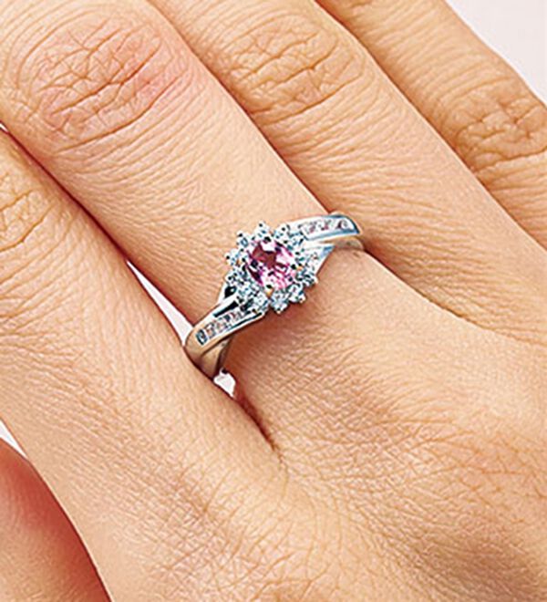 BELLUNA（ベルーナ）の「ピンクトルマリンシャインリング（リング）」｜詳細画像