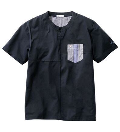 「＜ハッシュパピー＞大人のパネル切替プルオーバー（メンズシャツ）」