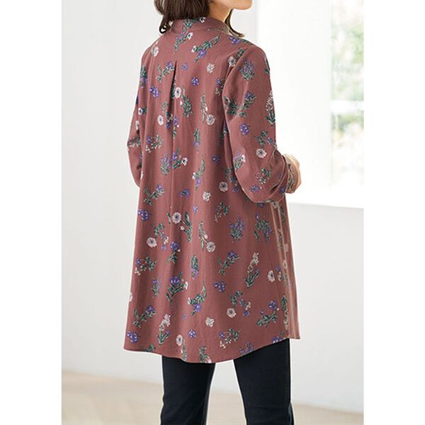 BELLUNA（ベルーナ）の「ナチュラル柄プリントロングブラウス（ブラウス）」｜詳細画像