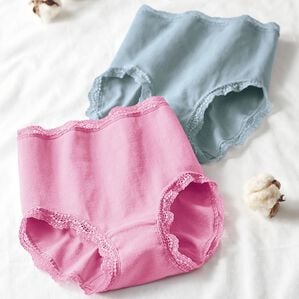 LAVIENNE（ラヴィエンヌ）の「素肌がよろこぶ綿１００％ジャストフィットショーツ（ショーツ）」｜詳細画像