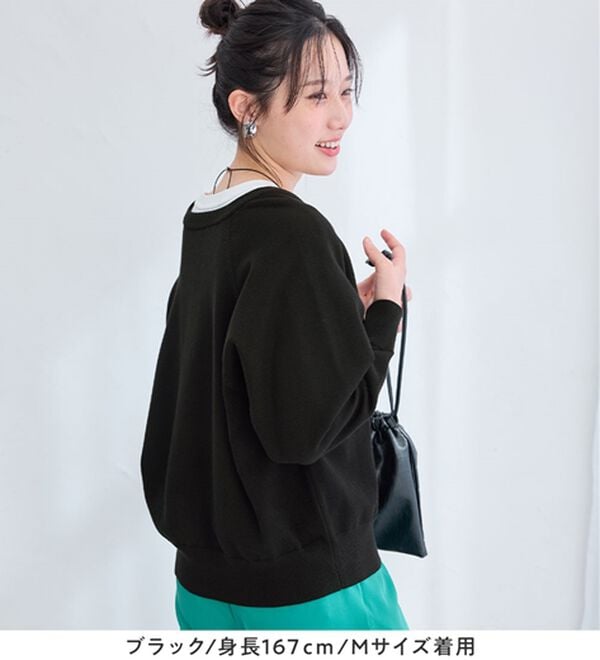 Viola e Viola（ヴィオラ エ ヴィオラ）の「【ゆったり着られる】洗える！ヘンリーネックニット（ニット・セーター）」｜詳細画像
