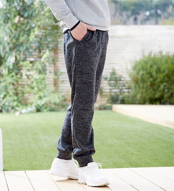 「裏起毛ジョガーパンツ（メンズフルレングスパンツ）」｜詳細画像