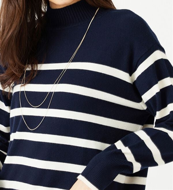 BELLUNA（ベルーナ）の「もちもち素材ハイネックニットプルオーバー（ニット・セーター）」｜詳細画像