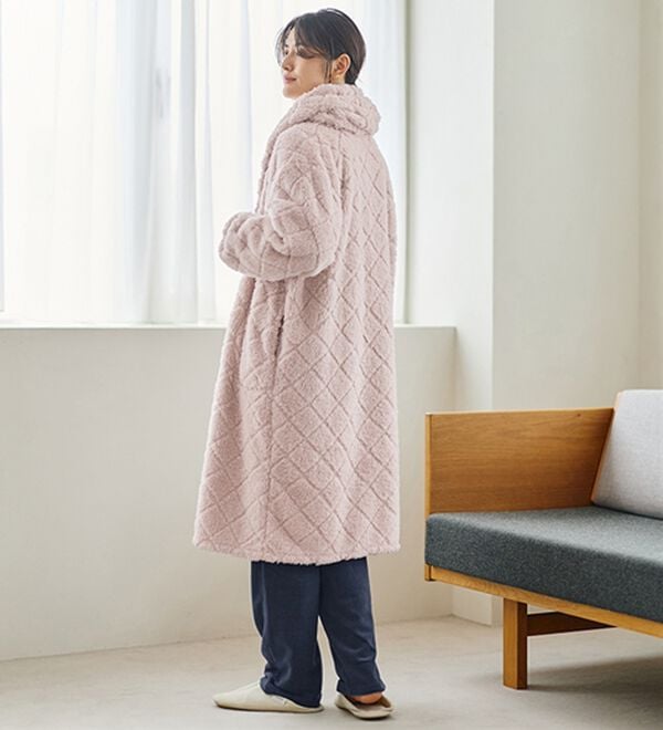 LAVIENNE（ラヴィエンヌ）の「肌側綿１００％あったかフリースボトム（その他パンツ）」｜詳細画像