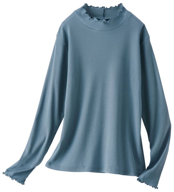 BELLUNA（ベルーナ）の「《ＨｕｇＲｅａｍコットン》メロウリブプルオーバー（カットソー）」｜詳細画像