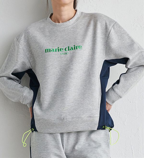 RANAN（ラナン）の「切替デザインプルオーバー＜ｍａｒｉｅ　Ｃｌａｉｒｅ　ＳＰＯＲＴ＞（カットソー）」｜詳細画像