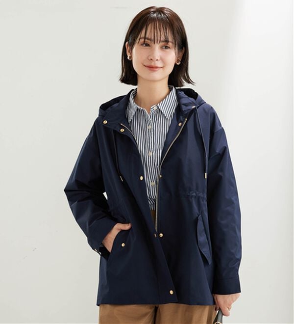 BELLUNA（ベルーナ）の「防風＆はっ水加工ミドル丈パーカー（その他ジャケット）」｜詳細画像
