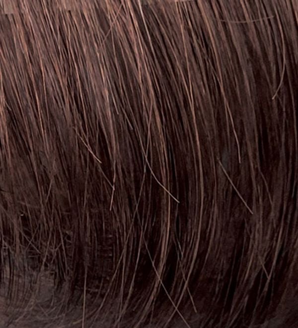 「人毛入りお買得ファッションウィッグ（ウィッグ・ヘアピース・エクステ）」｜栗色