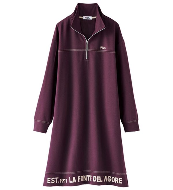 BELLUNA（ベルーナ）の「＜ＦＩＬＡ＞配色ステッチバックポケット使いワンピース（その他ワンピース）」｜詳細画像