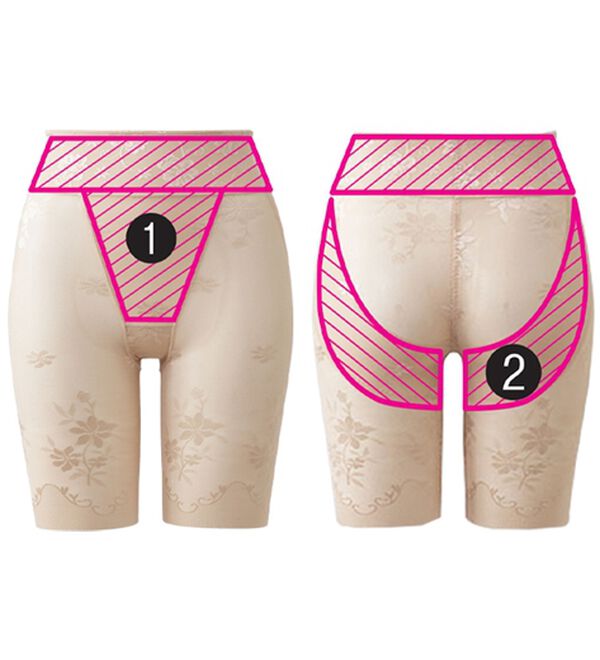 LAVIENNE（ラヴィエンヌ）の「涼感・風ノンラインガードル（ショーツ）」｜詳細画像