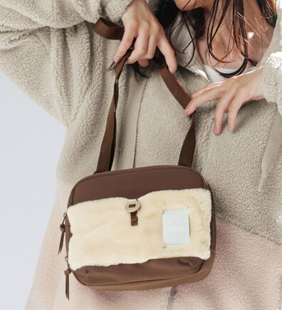 RANAN（ラナン）の「＜ａｄｉｄａｓ＞ボアスモールバッグ（その他バッグ）」