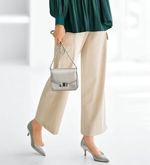 BELLUNA（ベルーナ）の「とろみ素材きれい見えカーゴパンツ（その他パンツ）」｜詳細画像