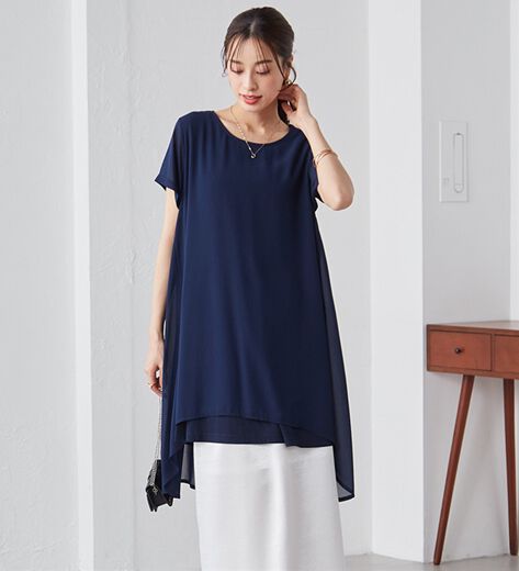 レオナール チュニック 大きいサイズ 42 レオナール チュニック 13号15