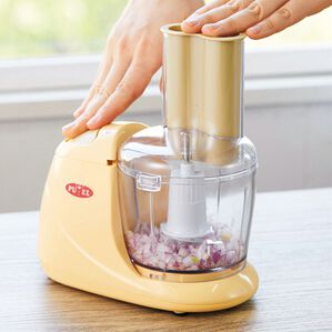 「マルチフードカッター（キッチン家電・調理家電）」｜イエロー