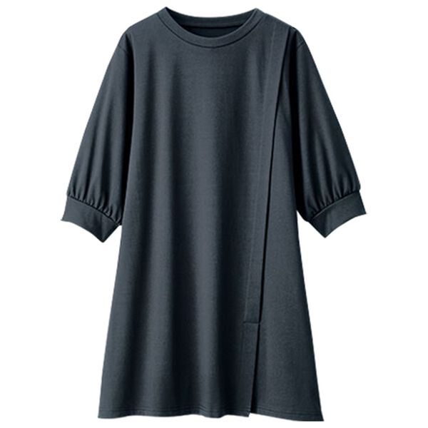 BELLUNA（ベルーナ）の「汗ジミ対策！スリットデザインチュニック（チュニック）」｜詳細画像