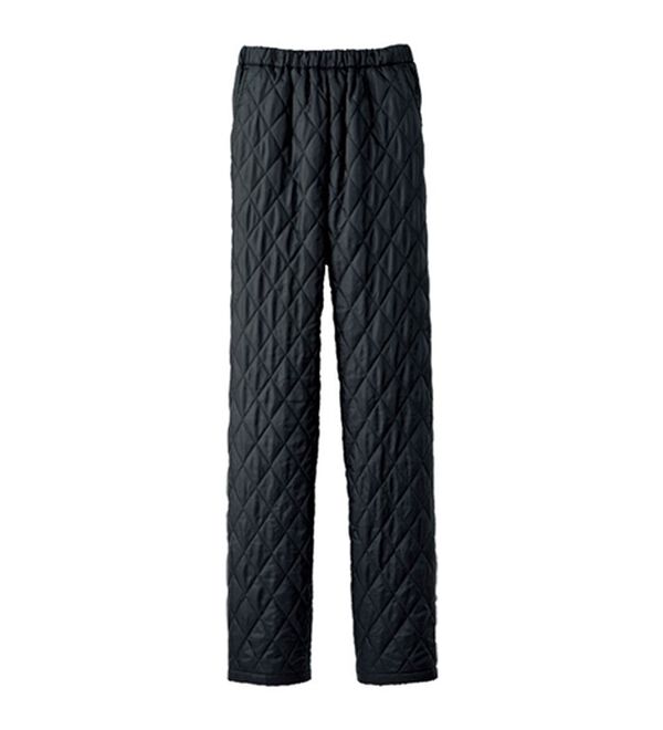 BELLUNA（ベルーナ）の「【２本組】はっ水！中わた暖かキルトパンツ（フルレングスパンツ）」｜詳細画像