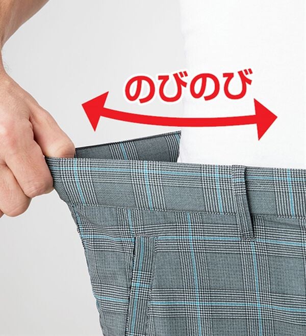 「【３本組】＜コムルヴァン・オム＞３６０&deg;のびのび軽快アクティブパンツ（メンズフルレングスパンツ）」｜詳細画像