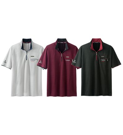 「＜ダンロップ・リファインド＞ハイネック＆ハーフジップ（メンズシャツ）」