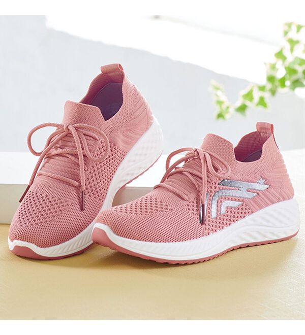 BELLUNA（ベルーナ）の「サイドポイント軽量ニットスニーカー（スニーカー）」｜詳細画像