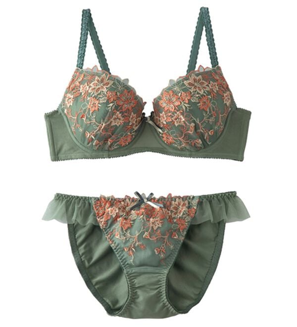 YU'NOW（ユナウ）の「ｔｏ　ｍｅｅブラ＆ショーツ（ブラジャー＆ショーツセット）」｜詳細画像