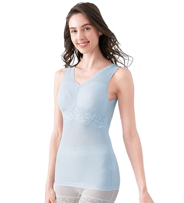 「【４色組】猛暑を乗り切る！メッシュブラキャミ（肌着・インナーウェア）」｜詳細画像