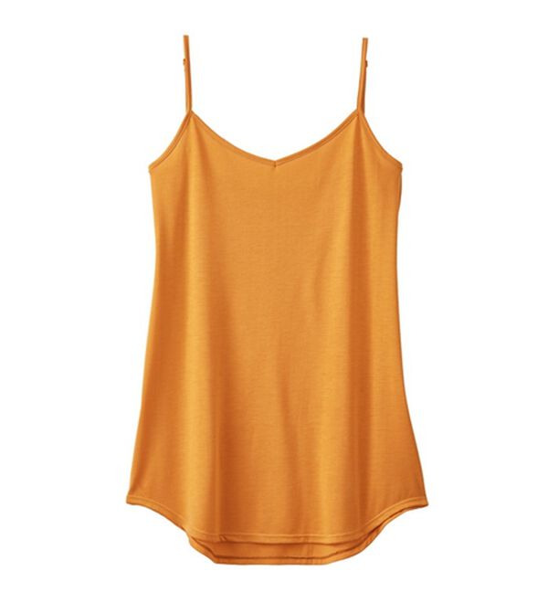 YU'NOW（ユナウ）の「レーヨンブレンド　レイヤードキャミソール（肌着・インナーウェア）」｜詳細画像