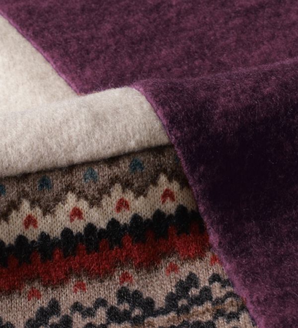 BELLUNA（ベルーナ）の「杢調サイド切替ノルディックチュニック（チュニック）」｜詳細画像