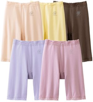 「【５色組】【ハナマル】吸水パッド専用ショーツ３分丈（ショーツ）」｜5色組