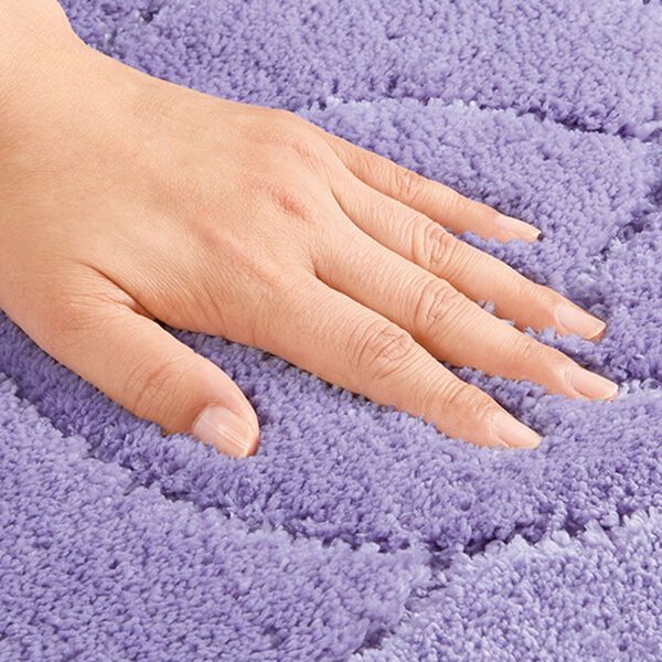 「ローズ柄大判バスマット（バスマット）」｜詳細画像