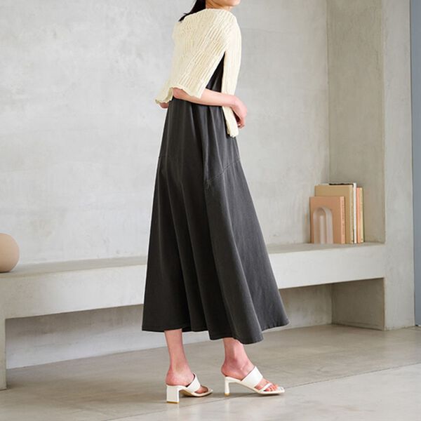 RANAN（ラナン）の「透かし柄短丈ニット（ニット・セーター）」｜詳細画像