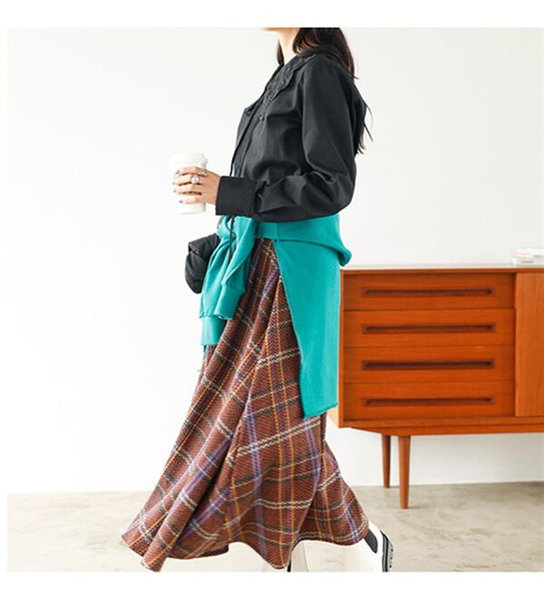 GeeRA（ジーラ）の「レース刺しゅう衿ブラウス（ブラウス）」｜詳細画像