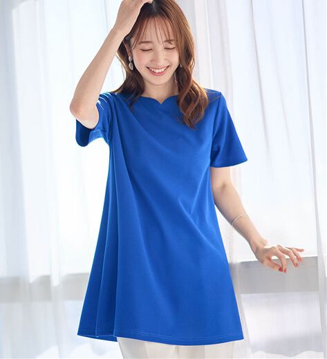 レディースセレクトショップの通販｜BLUE チュニック♡BLUE HORIZON