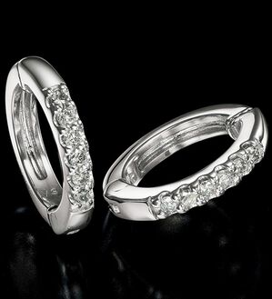 ルフラン（ルフラン）の「煌めきダイヤ　イヤークリップ（イヤリング・ピアス）」｜シルバーカラー