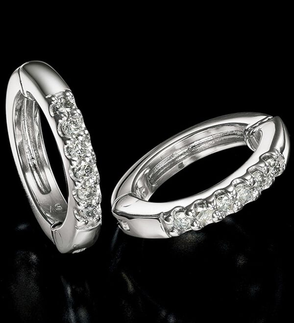 ルフラン（ルフラン）の「煌めきダイヤ　イヤークリップ（イヤリング・ピアス）」｜シルバーカラー