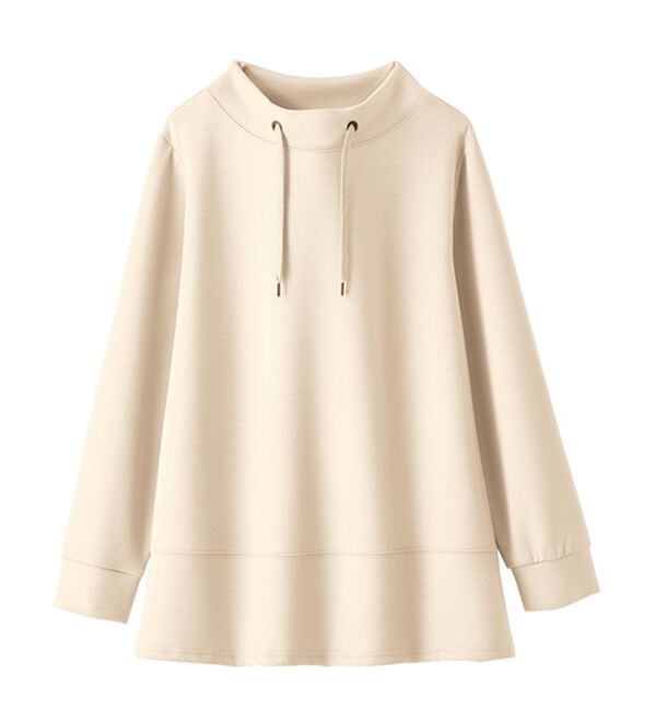 BELLUNA（ベルーナ）の「ワイドネック切替デザインプルオーバー（カットソー）」｜詳細画像