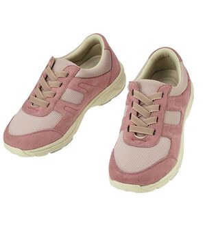 ルフラン（ルフラン）の「＜ラシーナコンフォート＞スッと履けるメッシュスニーカー（スニーカー）」｜ローズピンク