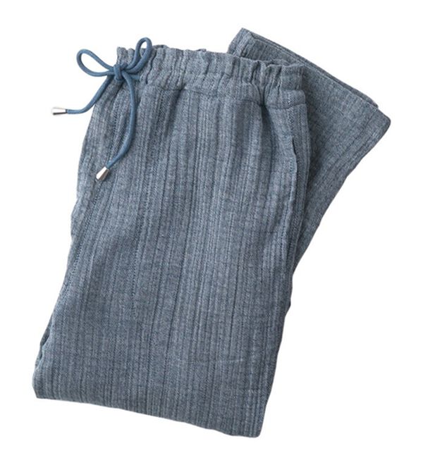 BELLUNA（ベルーナ）の「はき心地抜群！楊柳ダブルガーゼパンツ（その他パンツ）」｜詳細画像