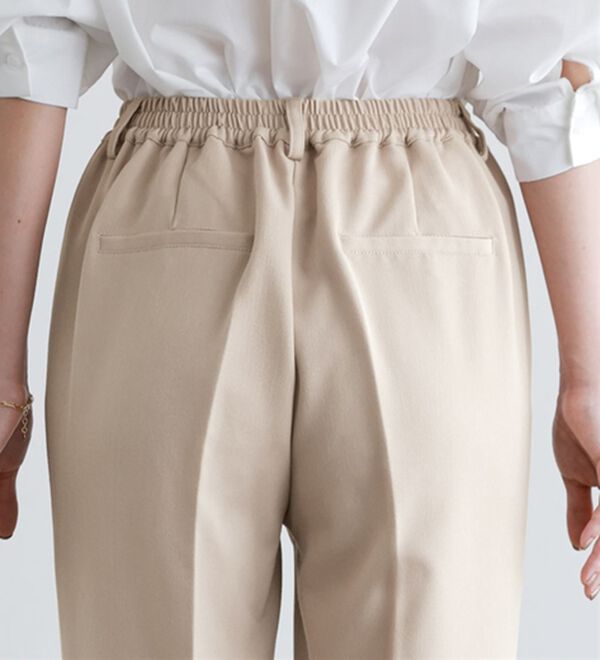 Pierrot（ピエロ）の「【選べる丈】高見えゆるテーパードパンツ（フルレングスパンツ）」｜詳細画像