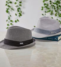 「【２色組】＜ダンロップ・リファインド＞播州織ダンディハット（メンズ帽子）」