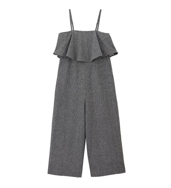 RANAN（ラナン）の「ツイードフリルサロペット（オールインワン）」｜詳細画像