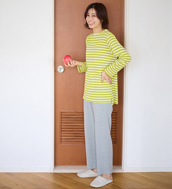 LAVIENNE（ラヴィエンヌ）の「綿１００％スムースパジャマ（パジャマ・ルームウェア）」｜詳細画像