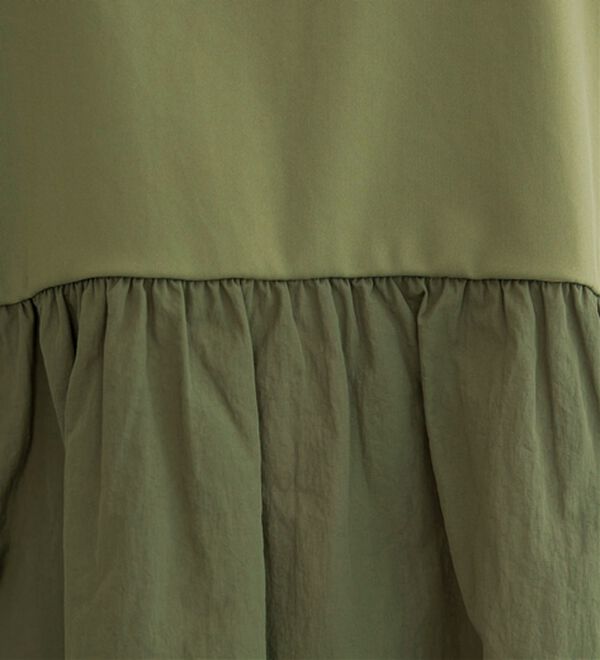 BELLUNA（ベルーナ）の「ヒンヤリ爽快！異素材切替プルオーバー（カットソー）」｜詳細画像