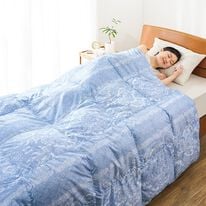 「洗えるホワイトダックダウン羽毛肌布団（掛布団）」