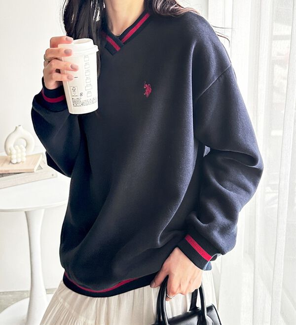 U.S.POLO ASSN.】表ピーチラインスウェット - ベルーナ【公式】