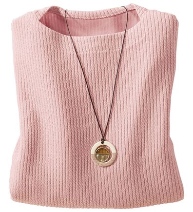 BELLUNA（ベルーナ）の「テンセル（ＴＭ）繊維混ストレッチプルオーバー（カットソー）」